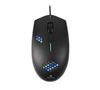 NGS GMX-120 Souris Gaming avec Fil USB, Souris Optique 800/1200dpi avec Lumières LED à 7 Couleurs