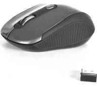 NGS Haze Wireless Mouse/ Jusqu'à 1600 DPI/ Graphite et Noir