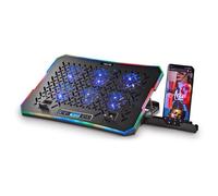 Support ventilé NGS Hero Stand RGB (Noir)