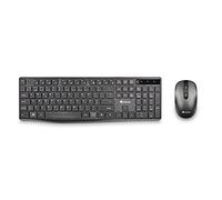 NGS Hype KIT - Clavier et Souris sans Fil, DPI: 800/1200/1600, Multi-dispositifs BT4.0+BT4.0+2.4Ghz (QWERTY Portugais)