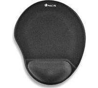NGS Technology Tapis de souris ergonomique Kilim Gel repose-poignets antidérapant 25x21x2 cm Noir
