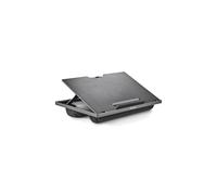NGS LAPNEST - Support Multifonctionnel et Ergonomique pour Ordinateurs Portables jusqu'à 15,6" avec Base rembourrée, réglable avec 8 Niveaux de Hauteur