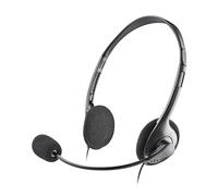 NGS MS103 Max - Casque Filaire, Casque d’Ordinateur Filaire, Casque avec Microphone, Casque et Micro Réglables, Léger, Contrôle du Volume, Connexion Jack 3.5 mm, Longueur du Câble 1.5 m