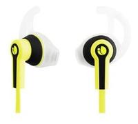 Racer - Ecouteurs avec micro - intra-auriculaire - montage sur l'oreille - filaire - jack 3,5mm - jaune