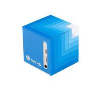 NGS Roller Cube - Haut-parleur - pour utilisation mobile - sans fil - Bluetooth - 5 watt - bleu