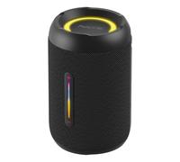 NGS Roller Furia 2 Tiny Black - Haut-Parleur Portable Compatible avec la Technologie Bluetooth, étanche IPX7, 20 W, True Wireless, USB, 7 Heures d’autonomie, Noir