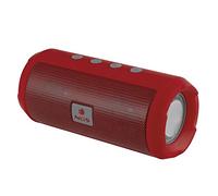 NGS Roller Tumbler 6 W Rouge - Enceintes Portables (6 W, sans Fil et Filaire, Bluetooth/USB, Rouge, Cylindre, Caoutchouc)