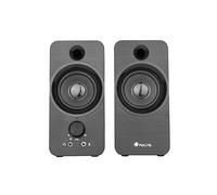 NGS SB350, Haut-Parleur pour PC de 12 Watts avec Connexion USB, Noir
