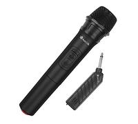 NGS Technology Microphone sans fil dynamique Singer AIR – Portée jusqu'à 20 mètres, Plug&Play