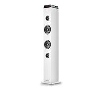 NGS Technology Tour de son Sky Charm Pro 50W Bluetooth 5.4 Optique USB Aux Radio FM Blanche