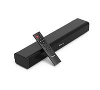 NGS Subway - Barre de Son TV, Soundbar avec Puissance de Sortie 40W, Compatible avec la Technologie Bluetooth 5.0, Entrée Optical-USB-AUX in, Télécommande