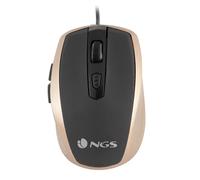 NGS Tick Gold souris Bureau Droitier USB Type-A Optique 1600 DPI