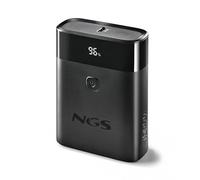 NGS Twix 10 Chargeur Portable 10 000 mAh, 22,5 W, Charge Rapide PD 20 W, QC 18 W USB-C et USB-A, écran LED précis, Design Compact et léger, Compatible avec iPhone Samsung, Xiaomi, Huawei