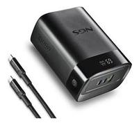 NGS TWIX 30 - Banque d'alimentation - charge rapide - 30000 mAh - 111 Wh - 140 Wh - 5 A - QC 3.0, PD 3.1/PPS, Supercharge - 3 connecteurs de sortie (2 x USB-C, USB)