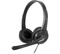 NGS VOX 505 - Casque filaire avec micro - USB - 32 Ohm - Noir