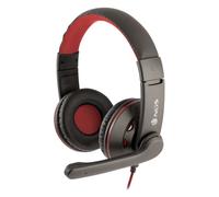 NGS VOX420DJ Casque Avec fil Arceau Jouer Noir, Rouge