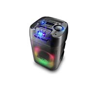 NGS Wild Club - Enceinte Portable Bluetooth, Puissance 80W, TWS, lumières Laser, Double entrée Microphone, Port USB/AUX/TF