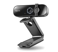 NGS XPRESSCAM 2000 - Webcam Full HD 2K (2560 x 1440), pour PC, Connexion 2.0 USB, Microphone Intégré