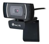 NGS Technology Webcam Xpresscam1080 – Full HD 1920x1080 2 MP, microphone intégré, USB 2.0 Noir