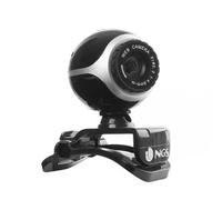 NGS Xpresscam300 webcam 8 MP 1920 x 1080 pixels USB 2.0 Noir, Argent