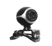 NGS XPRESSCAM300 - Webcam pour PC avec Microphone Intégré, Résolution VGA, Connexion USB 2.0 et Plug&Play