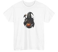 NGTDXZAES T-Shirt - Grim Reaper - Halloween White 3XL