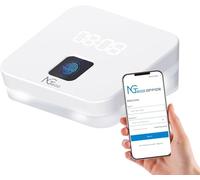 NGTeco Pointeuse Cloud - TC4 avec Empreinte Digitale pour Les Petites Entreprises Dispositif de Pointage Biométrique avec Règles Personnalisables, contrôle à Distance Via app iOS/Android.