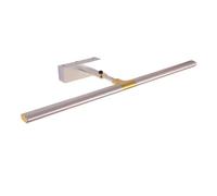 NGTFDCP Applique murale sans fil Lampe murale LED for miroir de salle de bain, idéale for une façade d'armoire ou comme éclairage de placard pour chambre(Black50CM,3-color light)