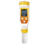 NGTFDCP Compteur TDS, Testeur d'eau Numérique pour Piscine, 7 en 1, pour Aquaculture Et Spa, Qualité PH EC TDS H2, Hydrogène ORP, Salinité, Étanche IP67,pour Eau Potable