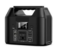 NGTFDCP Generateur Electrique, Centrale électrique Portable 150 W, générateur Solaire 122,8 Wh, Batterie Externe avec Lampe de Poche LED AC 110 V, for Camping-Car, Maison,for Camping-Car