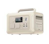 NGTFDCP Generateur Electrique, Centrale électrique Portable R600 600 W 299 Wh, générateur Solaire avec Prises Secteur for Camping-Car, Tente extérieure,for Camping-Car(Gray)