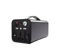 NGTFDCP Generateur Electrique, Lot de 2 générateurs solaires Portables 180 W, Batterie de Secours for Camping et Maison,for Camping-Car(Black,110v)