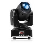 NGTFDCP Lampe de Projection, Éclairage de tête en Mouvement RGB LED Black Stage LUMIÈRES DMX 512 pour Le Mariage DJ Party Live Show Stage Lighting,pour Une soirée dansante d'halloween ou d'anniver