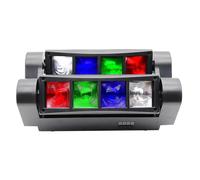 NGTFDCP Lampe de Projection, Mini LED Rgbw DJ Moving Head Wash Wash Bar Light Stage Lights,pour Une soirée dansante d'halloween ou d'anniver
