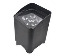 NGTFDCP Lampe de Projection, Projecteur LED 6 x 18 W sans Fil à Piles RGBWA + UV 6 en 1 DMX for Bar, discothèque, fête, DJ, éclaira Mural de scène,pour Une soirée dansante d'halloween ou d'anniver