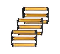 NGTFDCP Lampe infrarouge, Lampe À Polymériser La Peinture, Ensemble De 3, Séchage Rapide, Pouce Carré, Zone Cuisson, Pulvérisation/cabine, Chauffage Infrarouge,pour pulvérisation automobile