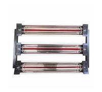 NGTFDCP Lampe infrarouge, Lampe De Cuisson Spéciale Halogène Trois Tubes Avec Chauffage À Ondes Courtes Et Infrarouge Lointain,pour pulvérisation automobile