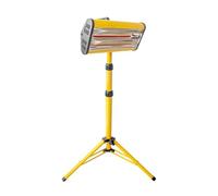 NGTFDCP Lampe infrarouge, Lampe De Peinture Cuisson Automobile, Film Séchage Infrarouge À Ondes Courtes Pour Support Portable 2 En 1 Mobile,pour pulvérisation automobile(Bracket type)