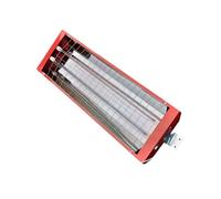 NGTFDCP Lampe infrarouge, Lot De 2 Lampes Infrarous À Double Tube 2000 W En Allia D'aluminium Galvanisé Rou, Angle Réglable 45 °, Adaptées Aux Ateliers Réparation Autoe,pour pulvérisation automobile