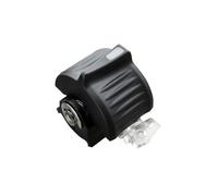 NGTFDCP Manette Joystick, Petit Hall, Molette De Sortie Actionnée Par Le Bout Des Doigts, À, SMC102B pour la maison(Black,R3 third gear holdTop Hat)