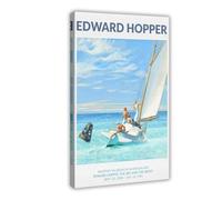 NGVDE Nighthawks, Cape Cod Morning, New York Pavements Poster Toile Poster Décoration Chambre à Coucher Sport Paysage Bureau Chambre Décor Cadre-Style 30 x 45 cm