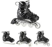 Nh10905 4In1 Black Led Size. S(31-34) Avec Lame De Hockey Eq. Lame De Hockey Nils Extreme