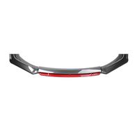 NHBGTARF Spoiler Avant Voiture pour KIA Sportage 2017-2023,Lèvre de Pare Chocs Avant Diffuseur Anti Collision Séparateur Kit de Corps,A-Carbon Fiber Red