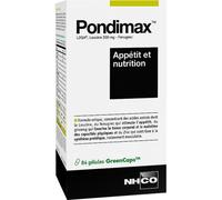 NHCO Nutrition Pondimax Appétit Et Nutrition 84 Gélules