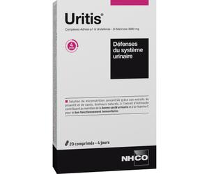 NHCO Uritis Défense Du Système Urinaire 20 Comprimés