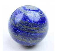 NHDVDVAV Boule décorative en Lapis-Lazuli Naturel, sphère en Pierre de Quartz Bleu Poli, Ornement Feng Shui pour la méditation Reiki,About 8cm
