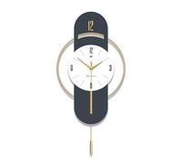 NHDVDVAV Horloge Murale Moderne à Pendule, Grande Horloge Murale pour la décoration du Salon, Grande Horloge décorative à Piles, Grande Horloge silencieuse pour la Cuisine, la Chambre,42X84CM
