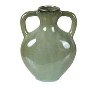 NHDVDVAV Vase Rustique en céramique avec Anse pour la décoration intérieure, vases à Fleurs décoratifs Vintage, vases de Style campagnard pour Herbes de la Pampa, Table, cheminée, Salon,A