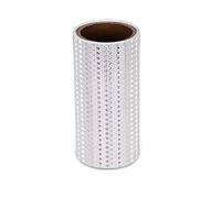 NHEISSCF Ruban réfléchissant pour extérieur, imperméable, blanc, réfléchissant, fluorescent, de sécurité, 5 cm x 3 m. (20 cm x 3 mètres)
