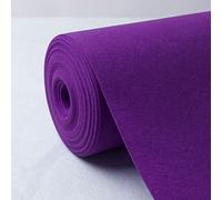 NHEISSCF Tapis de couloir antidérapant pour mariage, église, extérieur ou intérieur - 2 mm d'épaisseur - Violet - 1,5 x 20 m